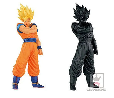 Son Goku SSJ Resolution of Soldiers Vol.1 Dragon Ball Z (2 figure set color & black)ㅤ – Banpresto – ActionFigureBrasil