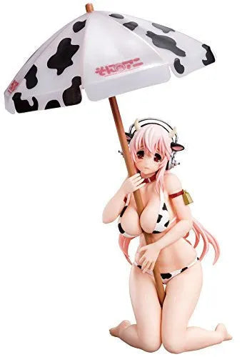 SoniAni: Super Sonico The Animation - Sonico - 1/7 - Holstein Bikini de Strawㅤ – GENCO – ActionFigureBrasil