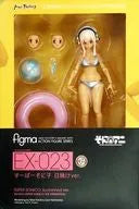 SoniAni: Super Sonico The Animation - Sonico - Figma #EX-023 - Suntan ver. (Max Factory)ㅤ – Max Factory – ActionFigureBrasil — ângulo diferente