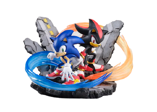 Sonic Adventure 2 - Shadow the Hedgehog - Sonic the Hedgehog - S-Fire - Super Situation Figure (SEGA) [Shop Exclusive]ㅤ – SEGA – ActionFigureBrasil