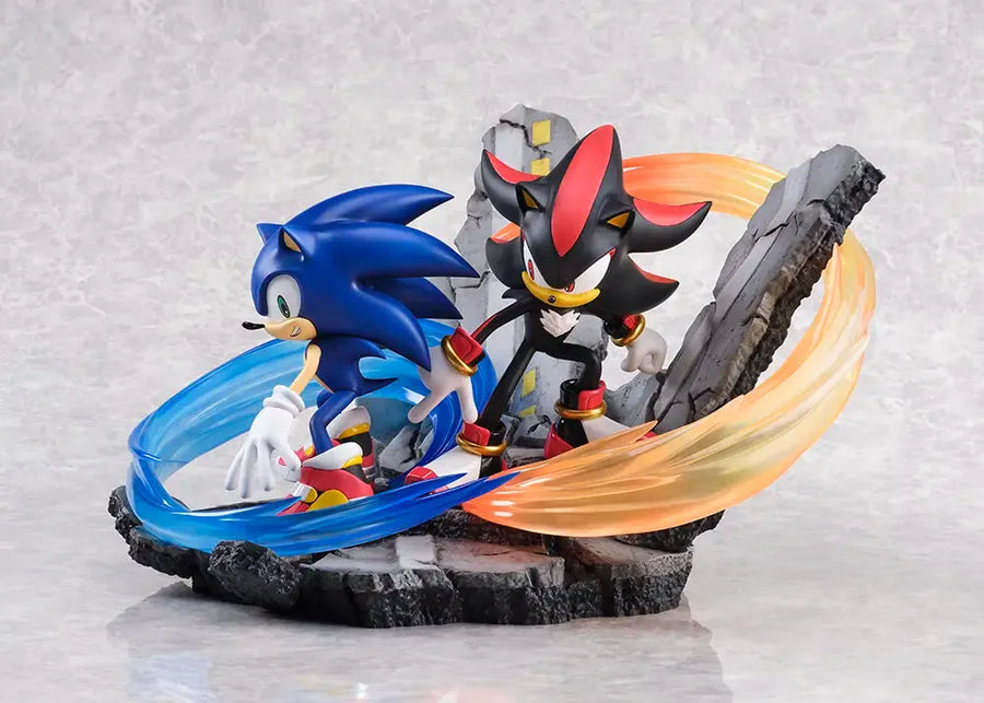 Sonic Adventure 2 - Shadow the Hedgehog - Sonic the Hedgehog - S-Fire - Super Situation Figure (SEGA) [Shop Exclusive]ㅤ – SEGA – ActionFigureBrasil