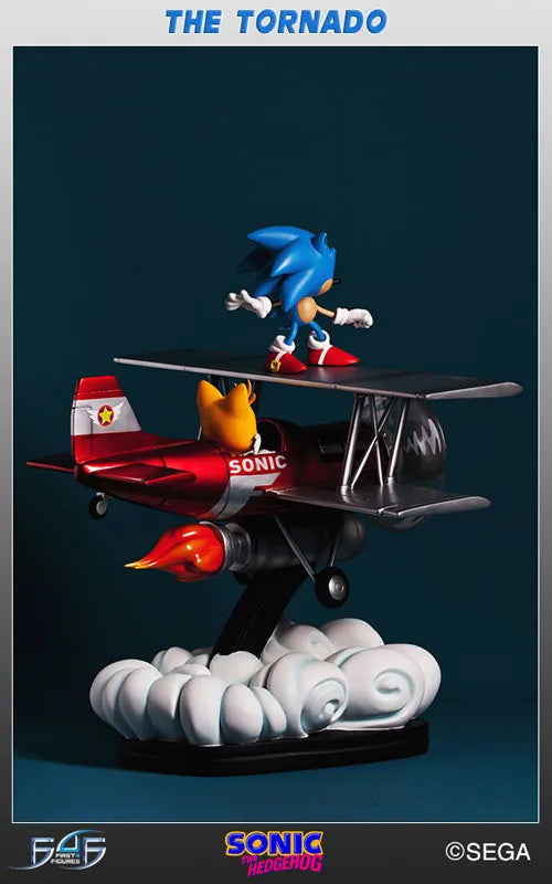 Sonic the Hedgehog 2 - The Tornado Sonic the Hedgehog & Tails Statueㅤ – First 4 Figures – ActionFigureBrasil