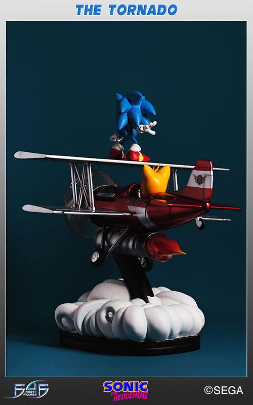 Sonic the Hedgehog 2 - The Tornado Sonic the Hedgehog & Tails Statueㅤ – First 4 Figures – ActionFigureBrasil