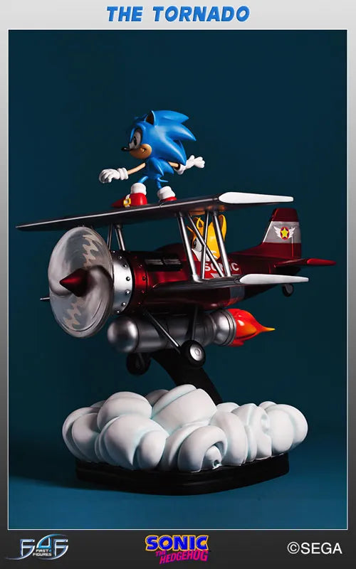 Sonic the Hedgehog 2 - The Tornado Sonic the Hedgehog & Tails Statueㅤ – First 4 Figures – ActionFigureBrasil