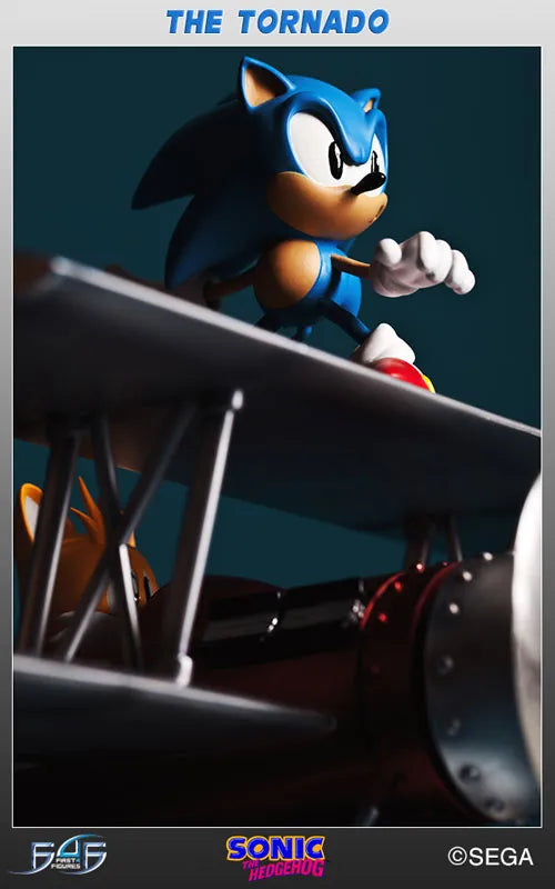 Sonic the Hedgehog 2 - The Tornado Sonic the Hedgehog & Tails Statueㅤ – First 4 Figures – ActionFigureBrasil