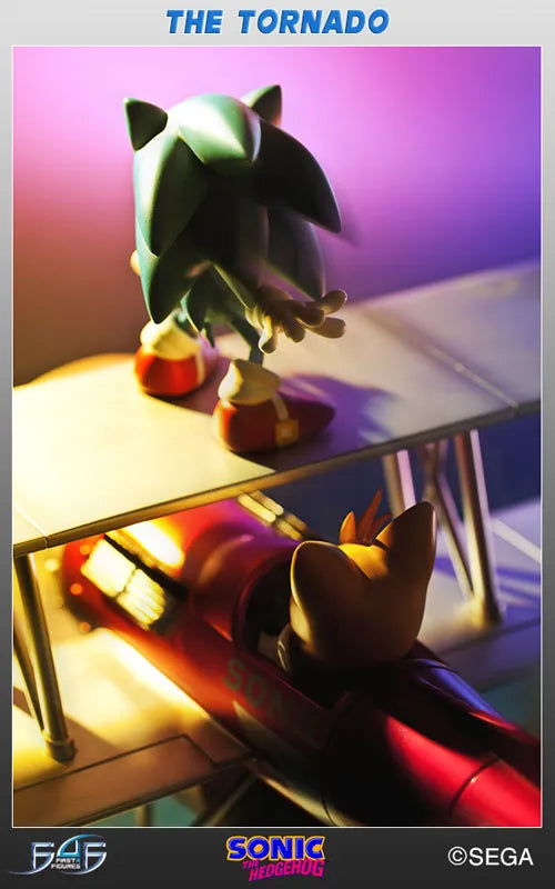 Sonic the Hedgehog 2 - The Tornado Sonic the Hedgehog & Tails Statueㅤ – First 4 Figures – ActionFigureBrasil