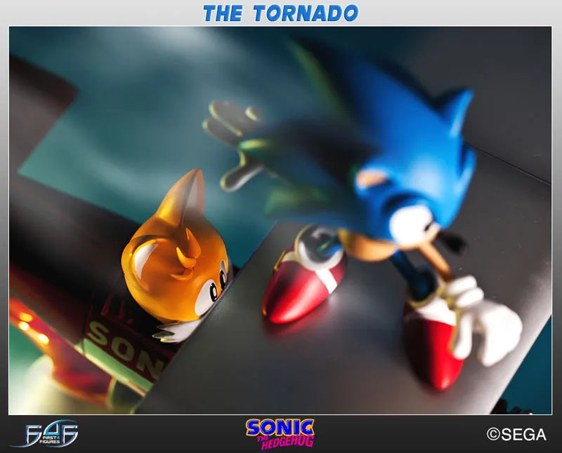 Sonic the Hedgehog 2 - The Tornado Sonic the Hedgehog & Tails Statueㅤ – First 4 Figures – ActionFigureBrasil