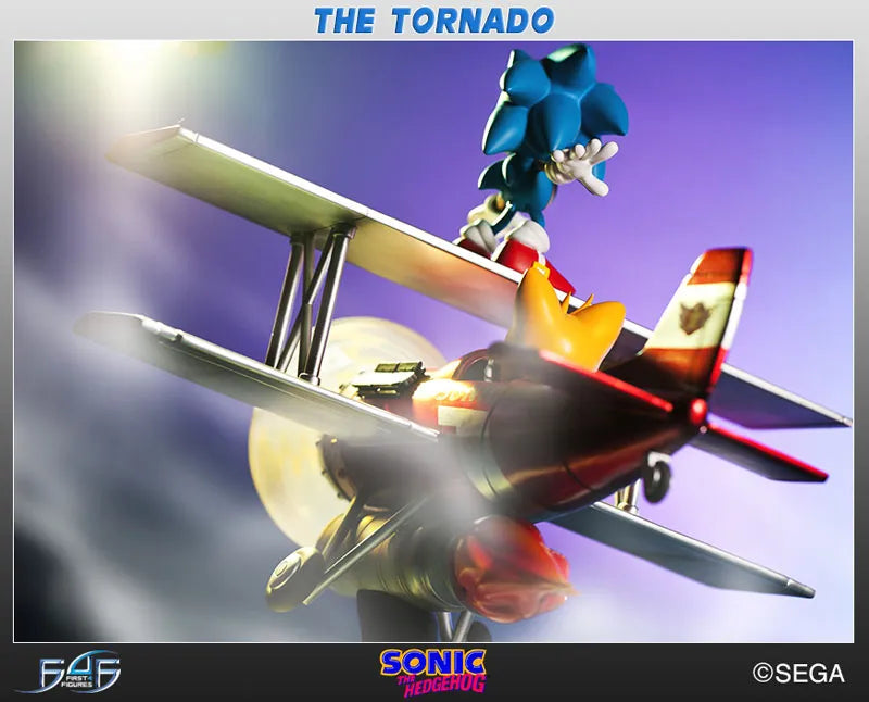 Sonic the Hedgehog 2 - The Tornado Sonic the Hedgehog & Tails Statueㅤ – First 4 Figures – ActionFigureBrasil