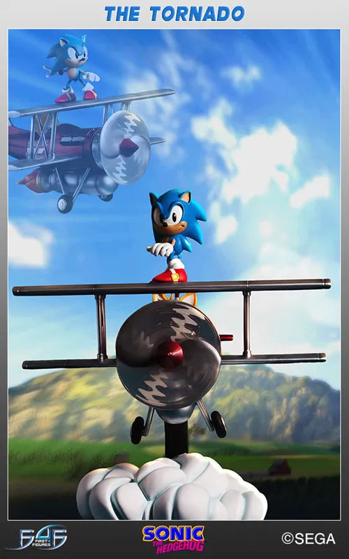 Sonic the Hedgehog 2 - The Tornado Sonic the Hedgehog & Tails Statueㅤ – First 4 Figures – ActionFigureBrasil