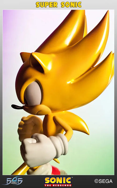 Sonic the Hedgehog - Modern Super Sonic Statueㅤ – First 4 Figures – ActionFigureBrasil — detalhe do produto