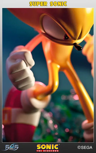 Sonic the Hedgehog - Modern Super Sonic Statueㅤ – First 4 Figures – ActionFigureBrasil — ângulo diferente