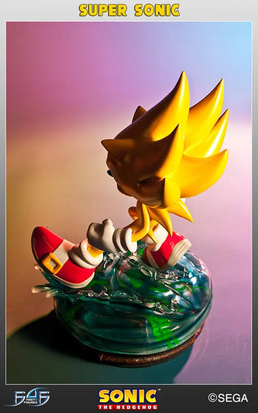 Sonic the Hedgehog - Modern Super Sonic Statueㅤ – First 4 Figures – ActionFigureBrasil — ângulo diferente