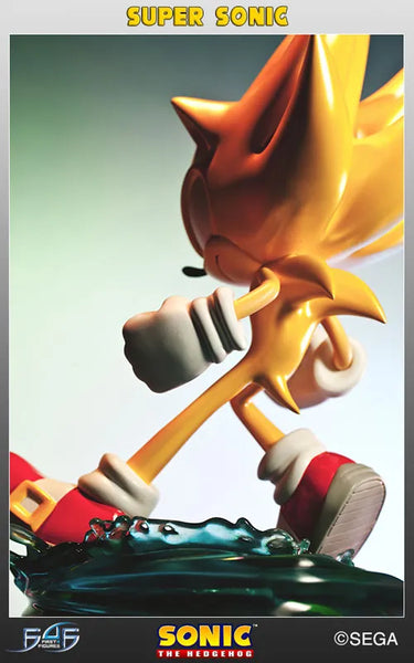 Sonic the Hedgehog - Modern Super Sonic Statueㅤ – First 4 Figures – ActionFigureBrasil — detalhe do produto
