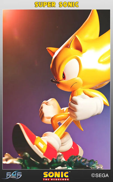 Sonic the Hedgehog - Modern Super Sonic Statueㅤ – First 4 Figures – ActionFigureBrasil — close
