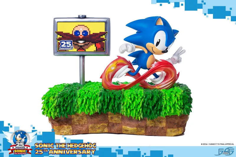 Sonic the Hedgehog - Sonic 25th Anniversary Statueㅤ – First 4 Figures – ActionFigureBrasil