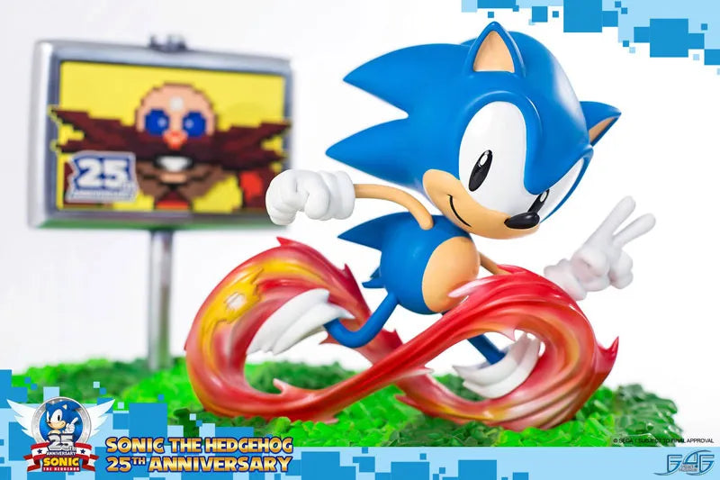 Sonic the Hedgehog - Sonic 25th Anniversary Statueㅤ – First 4 Figures – ActionFigureBrasil
