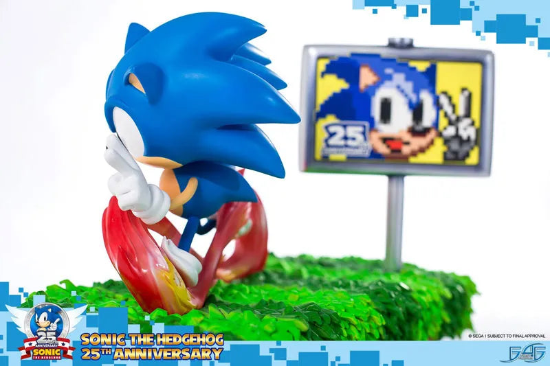 Sonic the Hedgehog - Sonic 25th Anniversary Statueㅤ – First 4 Figures – ActionFigureBrasil