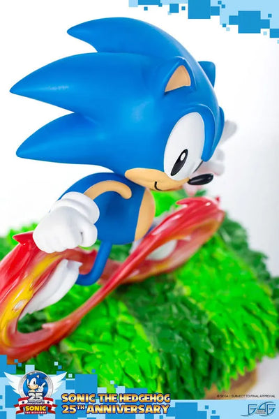Sonic the Hedgehog - Sonic 25th Anniversary Statueㅤ – First 4 Figures – ActionFigureBrasil — iluminação de estúdio