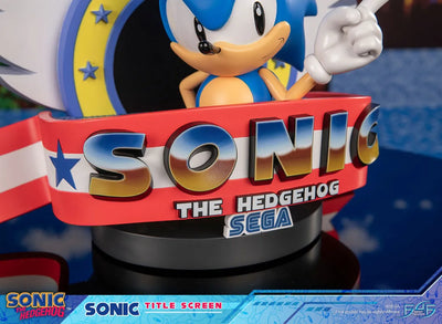 Sonic Title Screen - LIMITED EDITION – First 4 Figures – ActionFigure Brasil — close