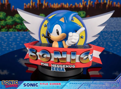 Sonic Title Screen - LIMITED EDITION – First 4 Figures – ActionFigure Brasil — embalagem