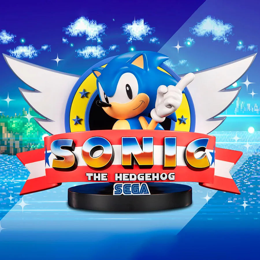 Sonic Title Screen - LIMITED EDITION – First 4 Figures – ActionFigure Brasil