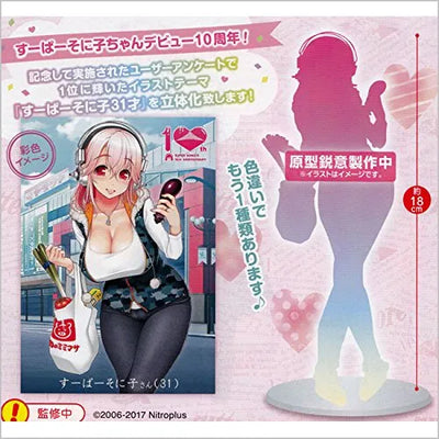 SoniComi (Super Sonico) - Sonico - Anniversary - Set (2 Color Versions)ㅤ – FuRyu – ActionFigureBrasil