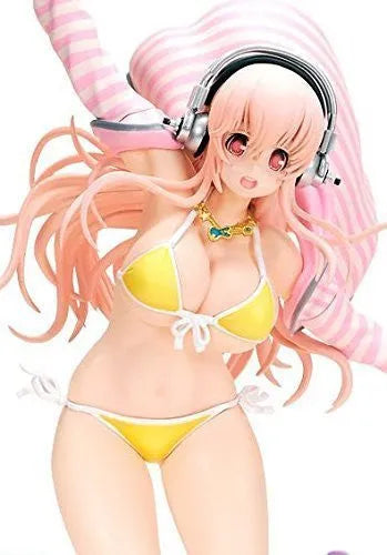 SoniComi (Super Sonico) - Sonico - CharaGumin - 1/8 - Moamoa Parka Swimsuit ver.ㅤ – Volks – ActionFigureBrasil — ângulo diferente