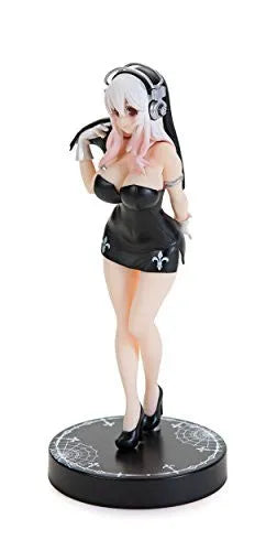 SoniComi (Super Sonico) - Sonico - Concept Figure - Holy Girl, Black ver.ㅤ – FuRyu – ActionFigureBrasil
