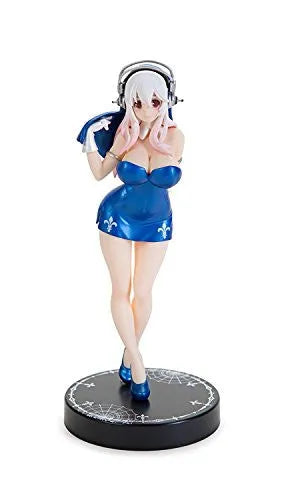 SoniComi (Super Sonico) - Sonico - Concept Figure - Holy Girl, Metallic Blueㅤ – FuRyu – ActionFigureBrasil