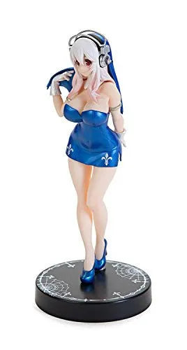 SoniComi (Super Sonico) - Sonico - Concept Figure - Holy Girl, Metallic Blueㅤ – FuRyu – ActionFigureBrasil