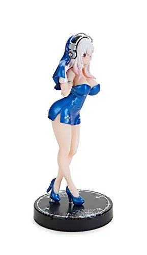 SoniComi (Super Sonico) - Sonico - Concept Figure - Holy Girl, Metallic Blueㅤ – FuRyu – ActionFigureBrasil — iluminação de estúdio