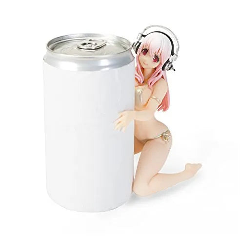 SoniComi (Super Sonico) - Sonico - Drink Holder - Champagne Goldㅤ – FuRyu – ActionFigureBrasil