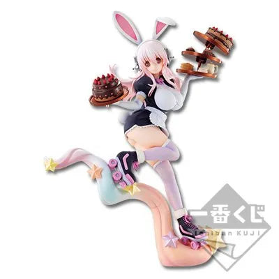 SoniComi (Super Sonico) - Sonico - Ichiban Kuji - Ichiban Kuji Super Sonico ~ Future ☆ Waitress - - Chocolate Color Versionㅤ – Banpresto – ActionFigureBrasil
