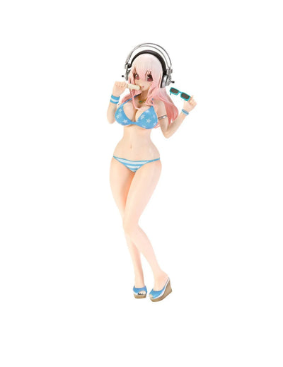 SoniComi (Super Sonico) - Sonico - Premium Prize - Summer Beach, Swimsuit ver.ㅤ – Taito – ActionFigureBrasil