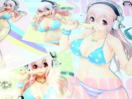 SoniComi (Super Sonico) - Sonico - Premium Prize - Summer Beach, Swimsuit ver.ㅤ – Taito – ActionFigureBrasil