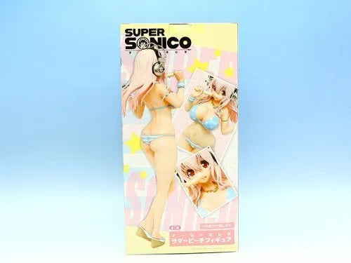 SoniComi (Super Sonico) - Sonico - Premium Prize - Summer Beach, Swimsuit ver.ㅤ – Taito – ActionFigureBrasil