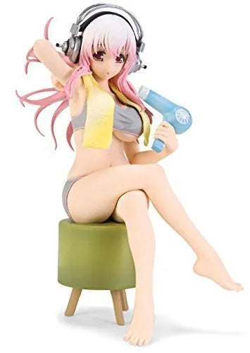 SoniComi (Super Sonico) - Sonico - Seikatsu Micchaku Shuzai Special Figure - -After Taking Bath Ver.ㅤ – FuRyu – ActionFigureBrasil
