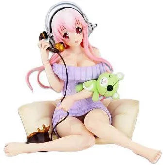 SoniComi (Super Sonico) - Sonico - Seikatsu Micchaku Shuzai Special Figure - Chatting Time verㅤ – FuRyu – ActionFigureBrasil