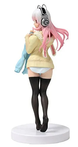 SoniComi (Super Sonico) - Sonico - Seikatsu Micchaku Shuzai Special Figure - Clothes Changing Time Ver.ㅤ – FuRyu – ActionFigureBrasil