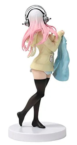 SoniComi (Super Sonico) - Sonico - Seikatsu Micchaku Shuzai Special Figure - Clothes Changing Time Ver.ㅤ – FuRyu – ActionFigureBrasil