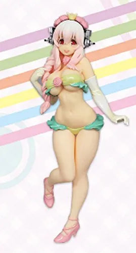 SoniComi (Super Sonico) - Sonico - Special Figure - Summer Princess, Greenㅤ – FuRyu – ActionFigureBrasil