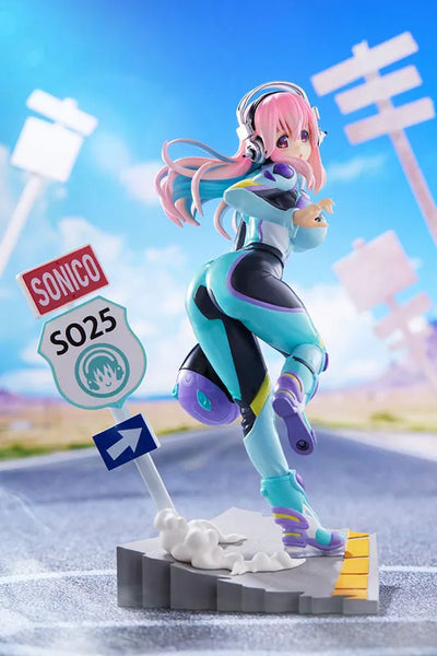 SoniComi (Super Sonico) - Sonico - Tenitol (FuRyu)ㅤ – FuRyu – ActionFigureBrasil — ângulo diferente