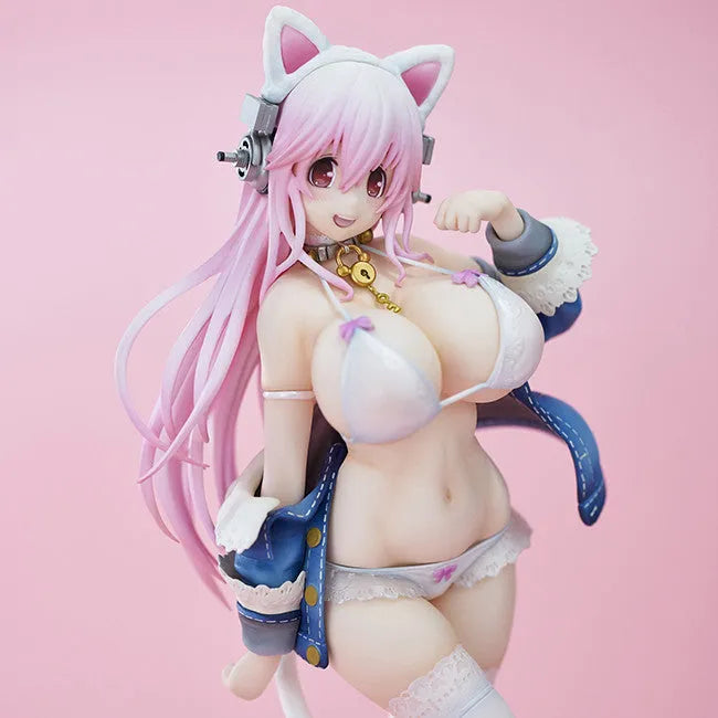 SoniComi - Super Sonico - Sonico - White Cat Ver. - 2024 Re-release (Union Creative International Ltd)ㅤ – Union Creative – ActionFigureBrasil