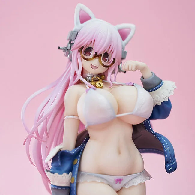 SoniComi - Super Sonico - Sonico - White Cat Ver. - 2024 Re-release (Union Creative International Ltd)ㅤ – Union Creative – ActionFigureBrasil