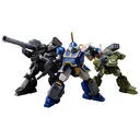 Soukou Kihei VOTOMS - ATH-Q63-BTS-II-SX Blue Knight Berserga "Super Execution" - Candy Toy - Bandai Shokugan - Super Mini-Pla - Blue Knight Berserga Story Vol.1 (Bandai)ㅤ – Bandai – ActionFigureBrasil