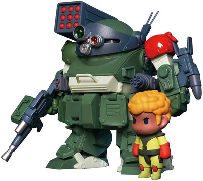 Soukou Kihei VOTOMS - ATM-09-RSC Scopedog Red Shoulder Custom - Vanilla Vartla - Robonimo (Medicom Toy)ㅤ – Medicom Toy – ActionFigureBrasil