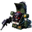 Soukou Kihei VOTOMS - ATM-09-ST Scopedog - Chirico Cuvie - Robonimo (Medicom Toy)ㅤ – Medicom Toy – ActionFigureBrasil — detalhe do produto