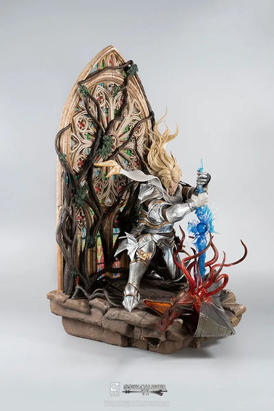 Soul Embrace Siegfried Deluxe - LIMITED EDITION: 500 (Deluxe Version) – PureArts – ActionFigure Brasil — ângulo diferente