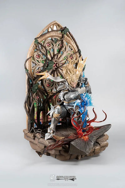 Soul Embrace Siegfried Deluxe - LIMITED EDITION: 500 (Deluxe Version) – PureArts – ActionFigure Brasil — com base expositora