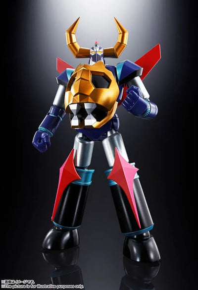 Soul of Chogokin GX-100 Gaiking & Daiku Maryu "Daiku Maryu Gaiking"ㅤ – Bandai Spirits – ActionFigureBrasil — ângulo diferente